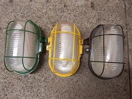 3x Wandlampe