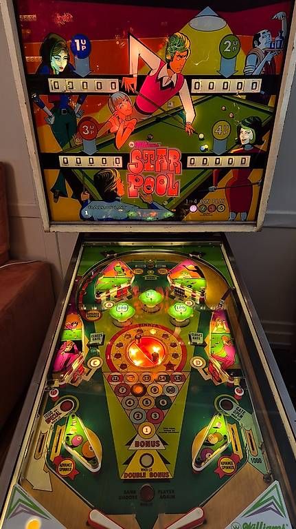 Williams Flipper: Flipperkasten Williams Star Pool revidiert – Usato da Henau venduto da man_5pvv