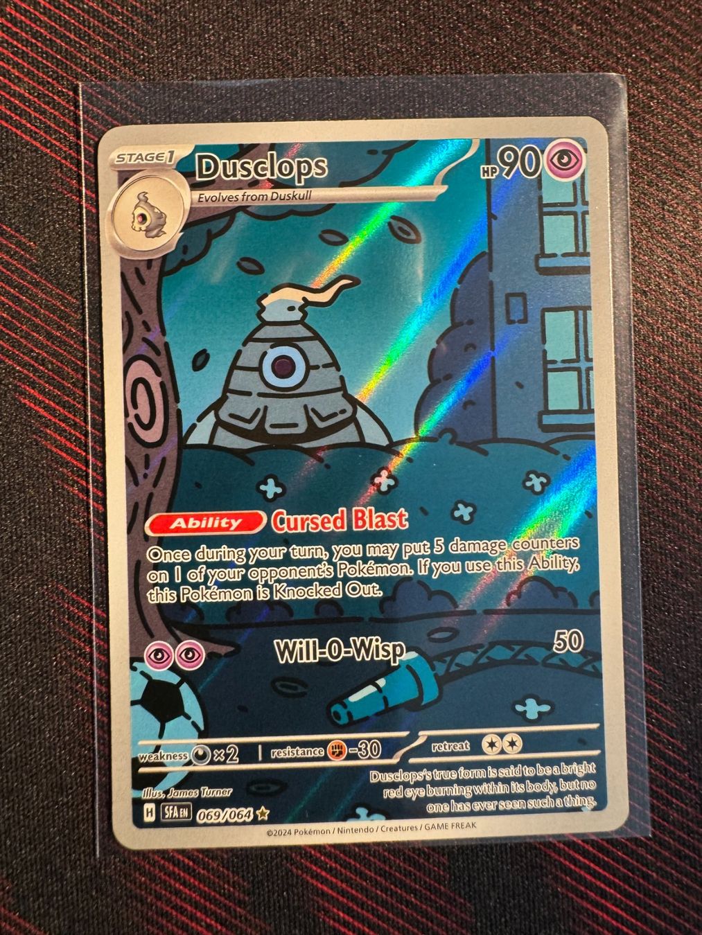 Pokémon Carte collezionabili: Dusclops 069/064 Shrouded Fable Pokemon – Usato da Altendorf venduto da fivep