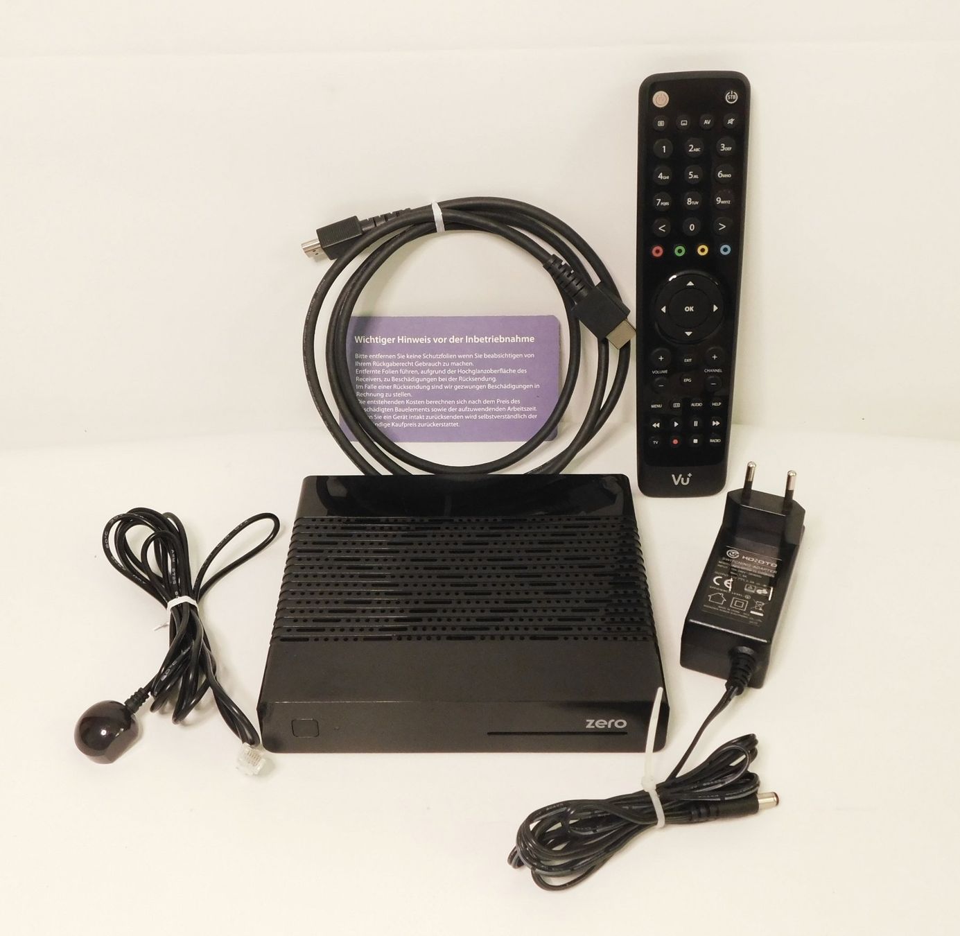 Vu Ricevitori: VU+ Zero DVB-S2 Linux HD Sat-Receiver (Schwarz) – Geprüft & – Usato da Emmenbrücke venduto da Ulisse-22 1