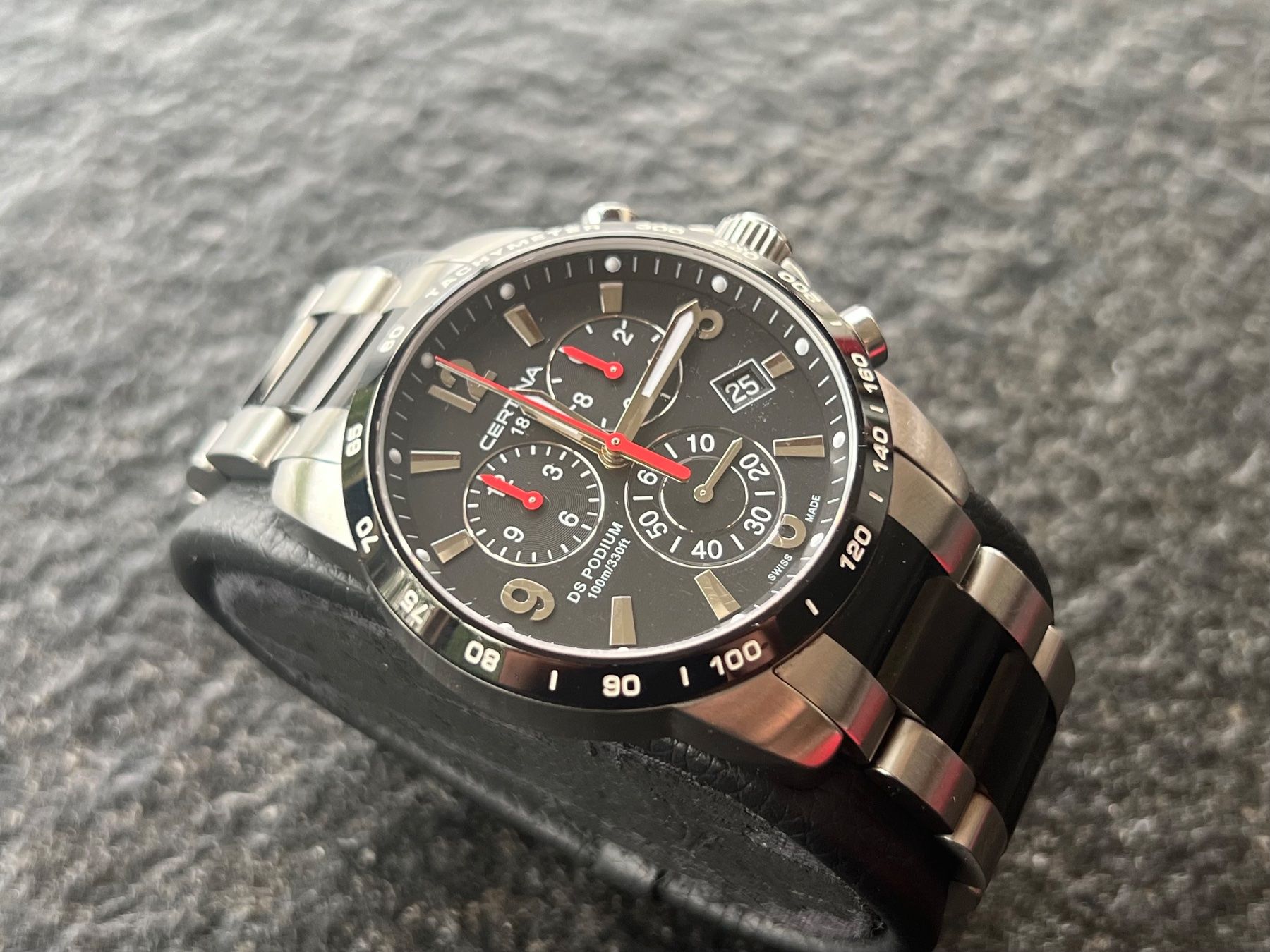 Certina Orologi: Certina DS Podium Chronograph Datum Stahl Quarz – Usato da Steffisburg venduto da FlorianJohner 1