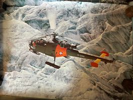 Poster Helikopter Alouette 3 90cm x 67cm
