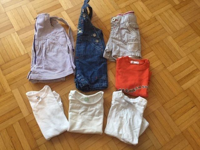 Lotti & Set di vestiti: Kleiderpaket 6-teilig Junge Gr. 62 – Usato da Emmen venduto da Aribini 1