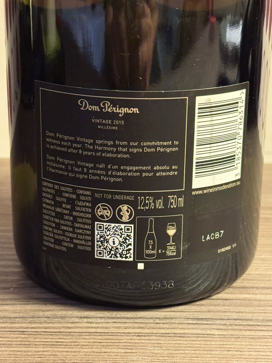 Vino: Dom Perignon 2015 – Nuovo e nell'imballaggio originale da Binningen venduto da zebaoth7 2