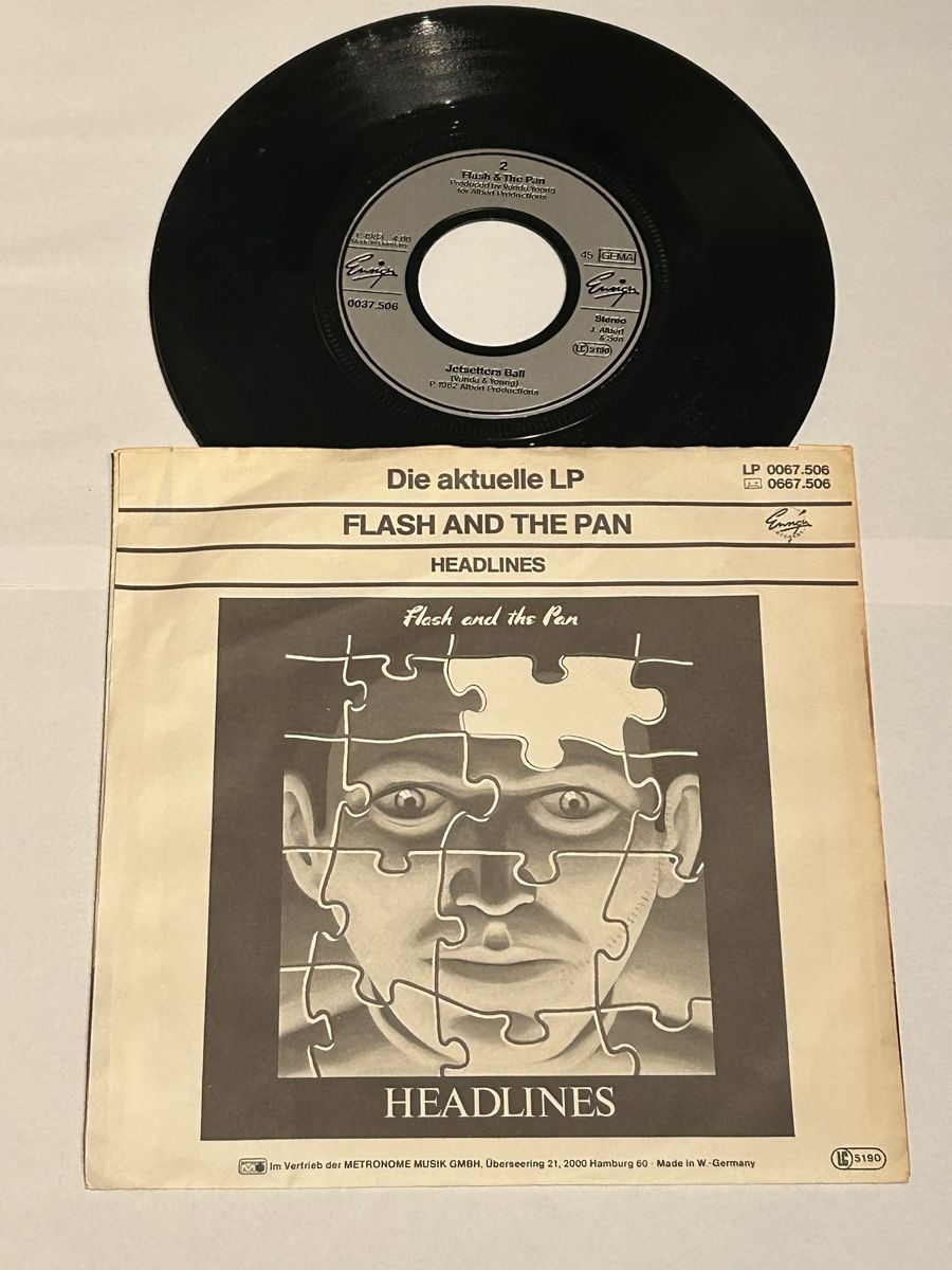 Schallplatten: Flash and the Pan. 1982. Waiting For A Train – Gebraucht aus Faulensee von Mizuno06 1