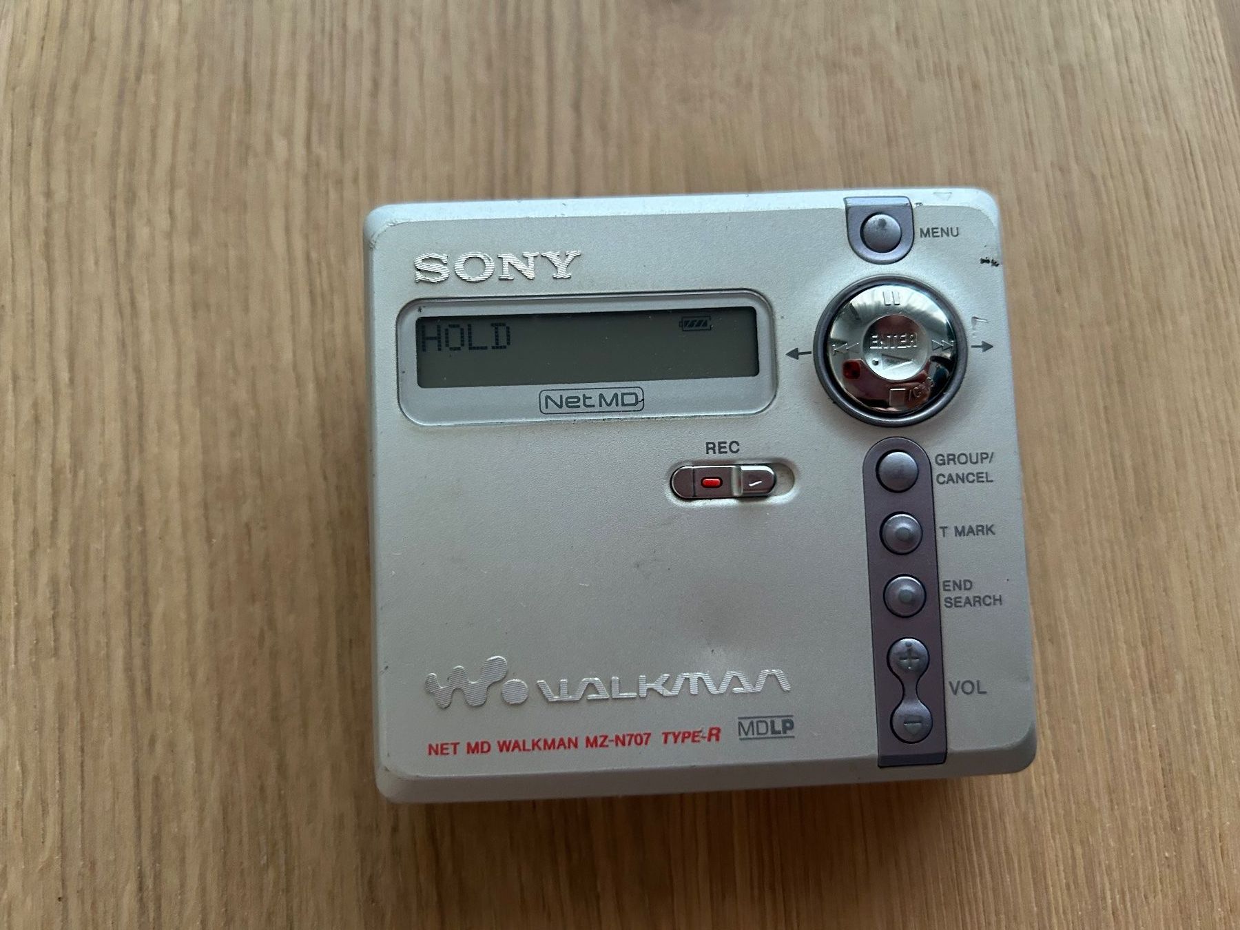Sony Minidisc: Sony Walkman MZ-N707 Net MD MiniDisc Recorder – Gebraucht aus Urtenen-Schönbühl von sar_77zl