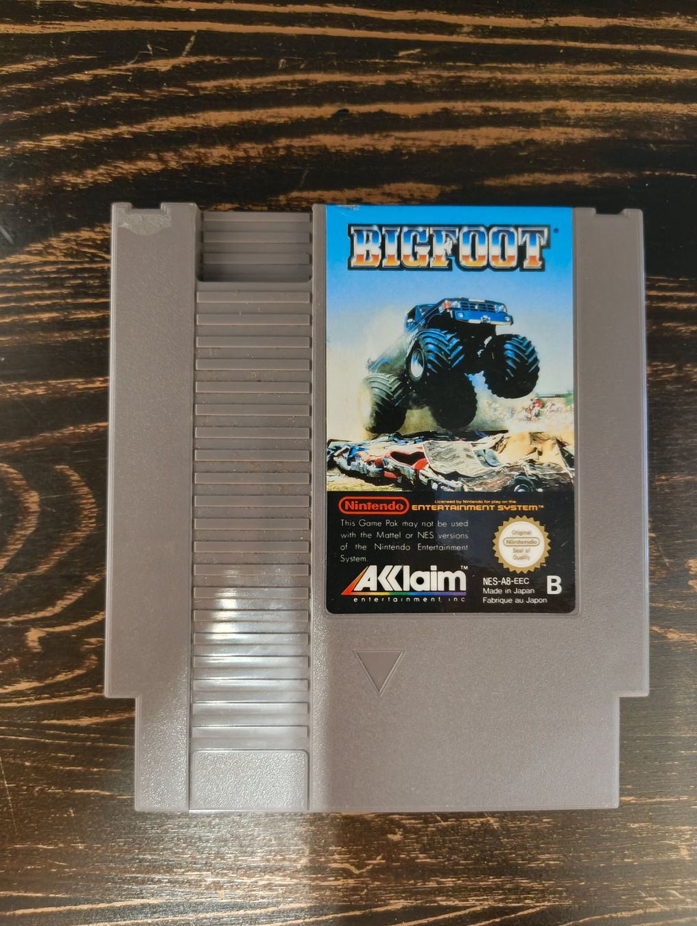 Nintendo Spiele: Bigfoot Nintendo NES – Gebraucht aus Giubiasco von Tici__nerd_Giubiasco