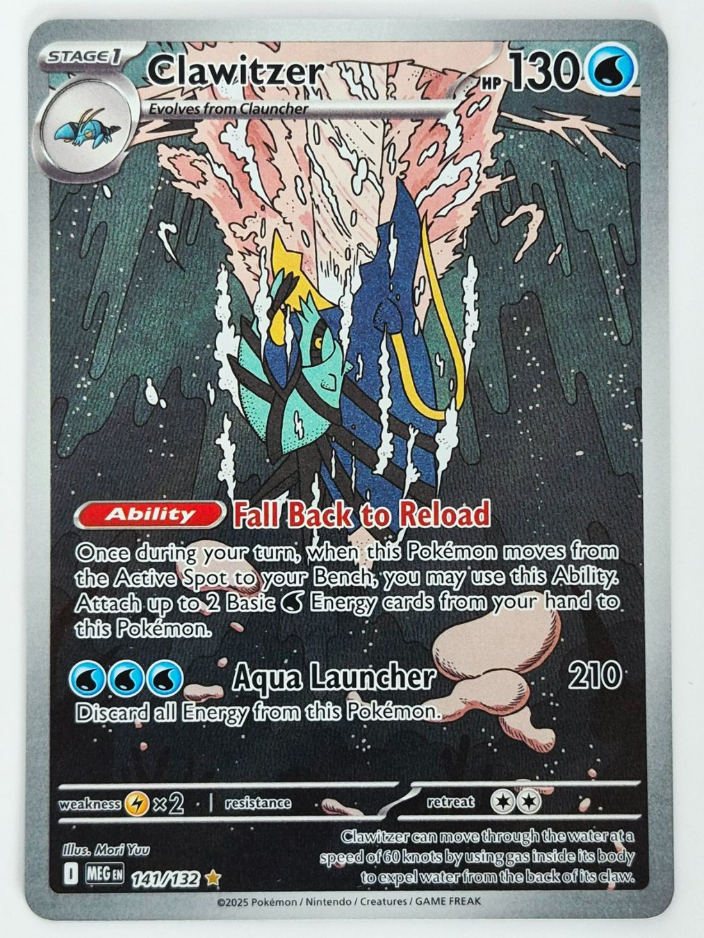 Pokémon Cartes à collectionner: Clawitzer / Wummer / Mega Evolution / MEG 141 – Neuf (Voir description) à Arni AG par PokemonCardsStore