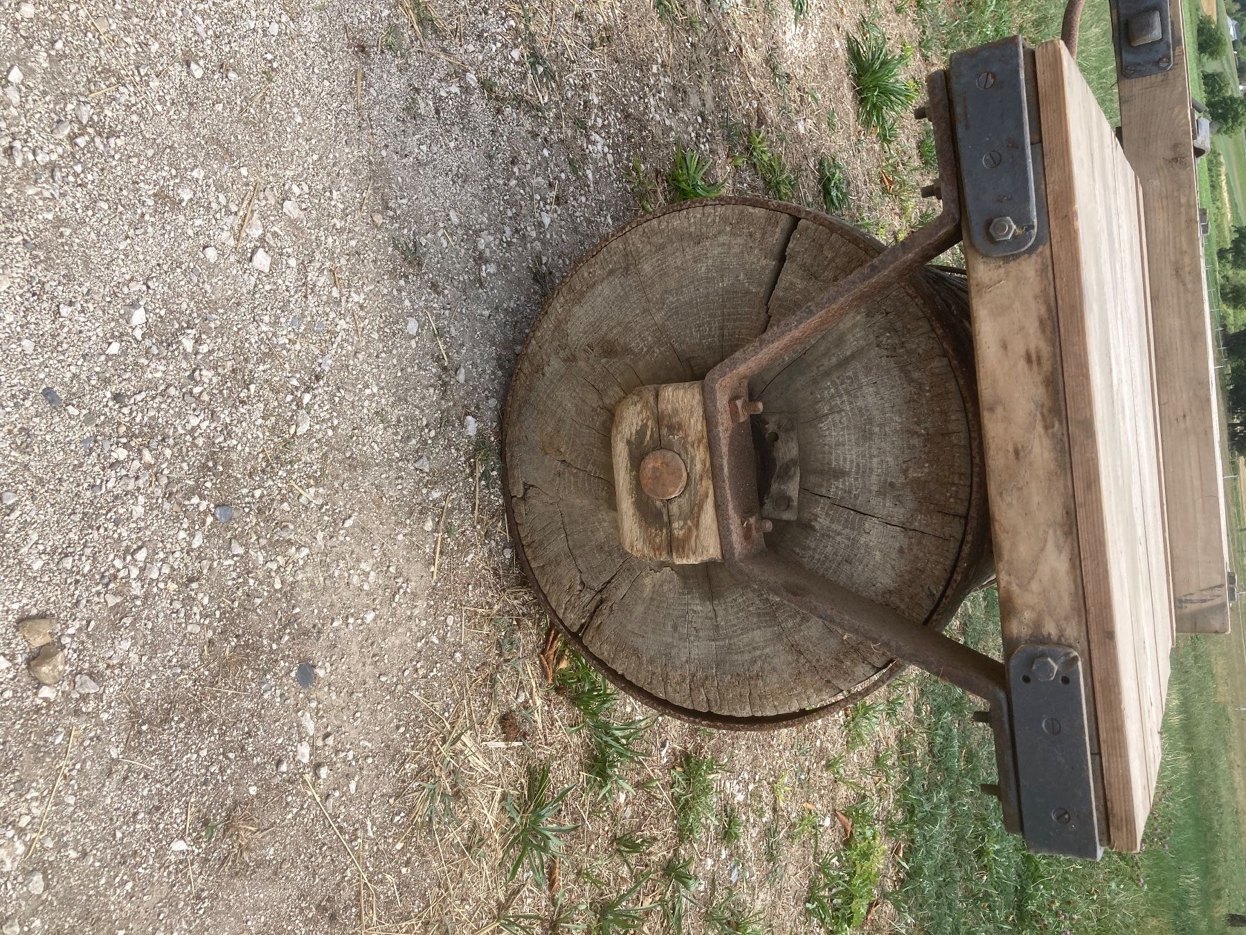 Tutte le macchine: Walze, Glattwalze, Ackerwalze aus Holz – Usato da Winistorf venduto da Frosch55 4