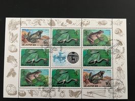 Korea Frösche und Kröten 1992 gestempelt  (C559)