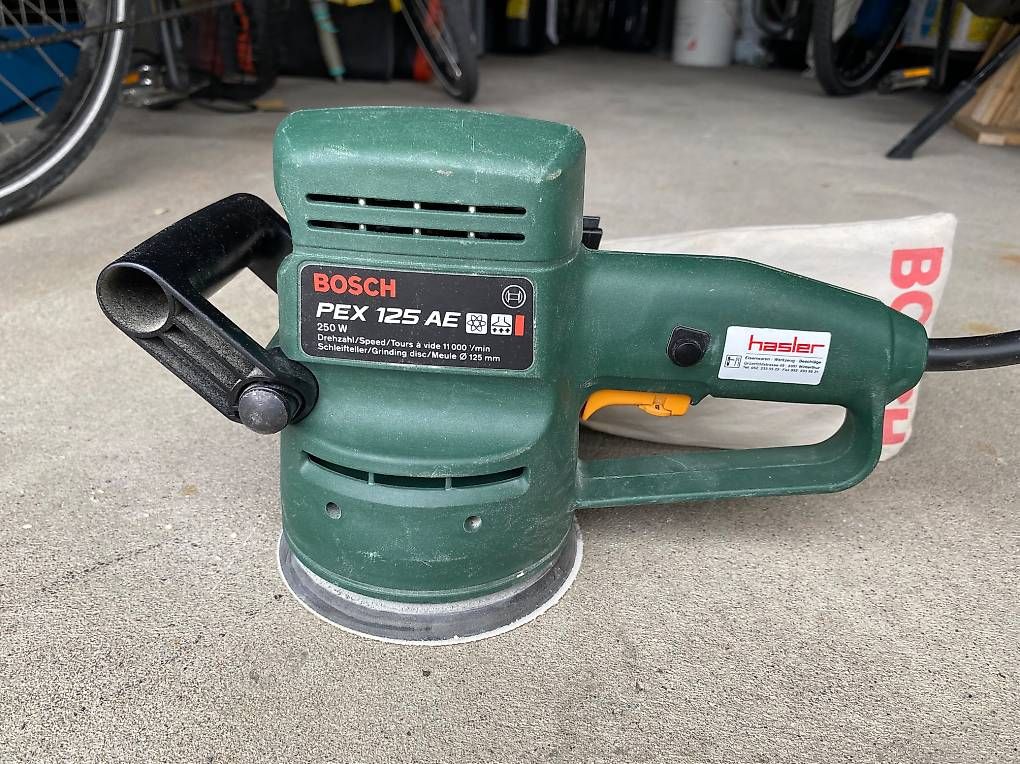 Schleifen & Polieren: Schleifmaschine PEX 125 AE – Gebraucht aus Elgg von vinyl03