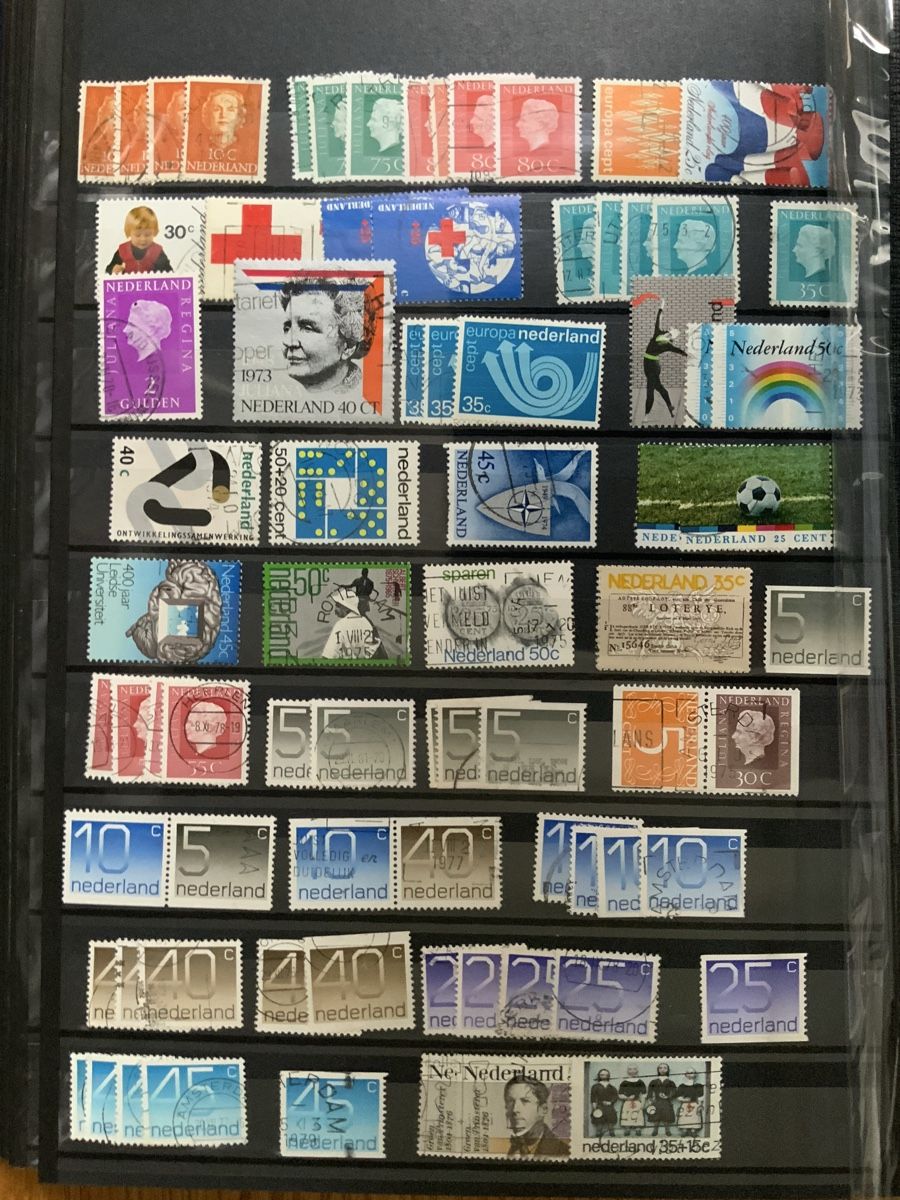 Alle Briefmarken: Briefmarken Sammlung Niederlande – Gebraucht aus Binningen von chr_cr5n 7