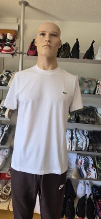 Lacoste T-Shirt Weiss Grösse M neu mit Etikett