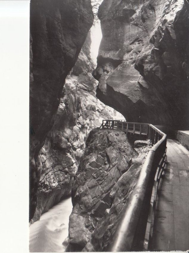 Cartoline postali: Taminaschlucht 1960 – Usato da Bürglen TG venduto da StampGraf