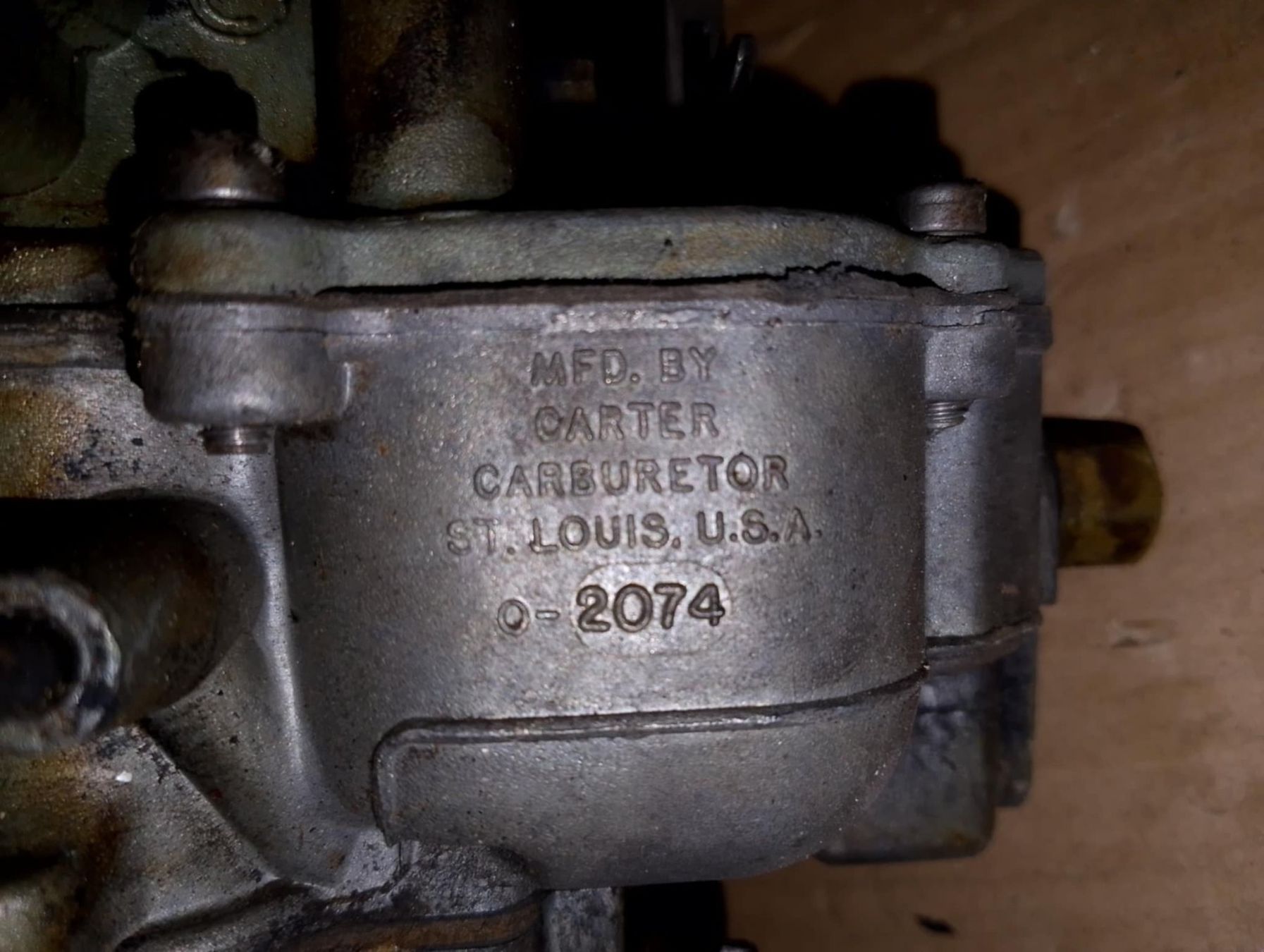 Tutti pezzi di ricambio auto: Vergaser   Carter Carburetor – Usato da Niedergösgen venduto da usc_tt5r 6