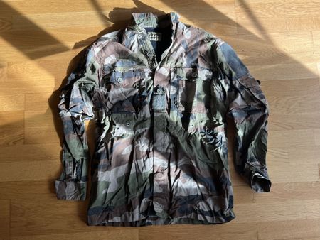 Arktis French camouflage military combat jacket S