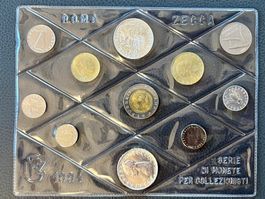 Italien Münzsatz 1991 – 3× 500 Lire (2× Silber) Münze Silber