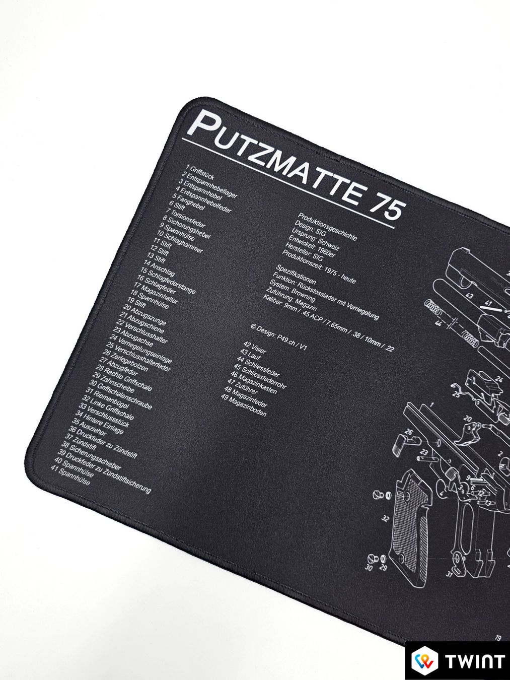 Sig Sauer Tutti gli attrezzi: Putz- und Zerlegematte SIG P75 / P220 – Nuovo e nell'imballaggio originale da Frutigen venduto da Darksmash666 9