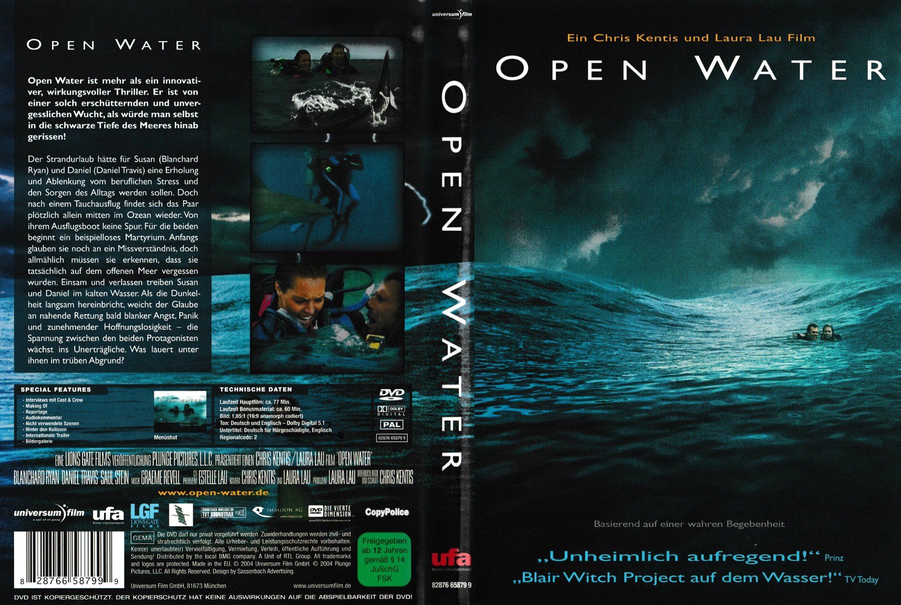 Alle DVDs: DVD - Open Water – Gebraucht aus Langnau am Albis von MediaRescuerKeLoX