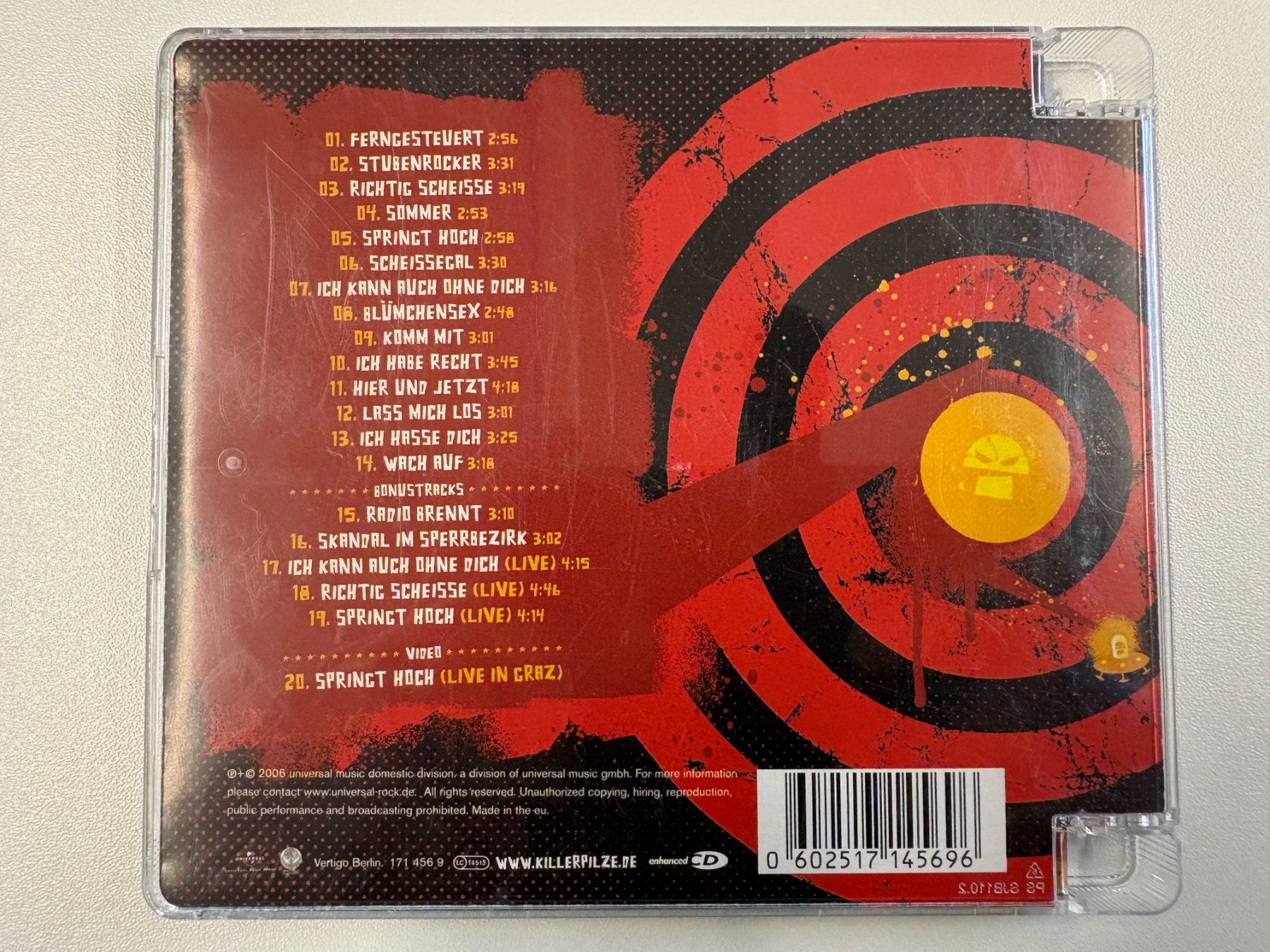 CD: Killerpilze - Invasion der Killerpilze – Usato da Oberbütschel venduto da SimBla91 1