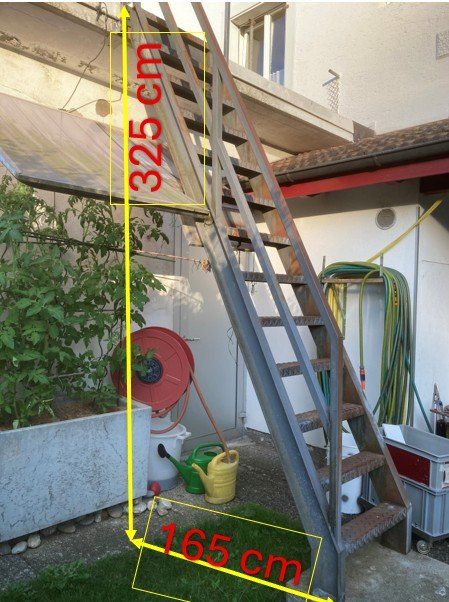 Escaliers: Metalltreppe – D'occasion à willisau par buddali 4