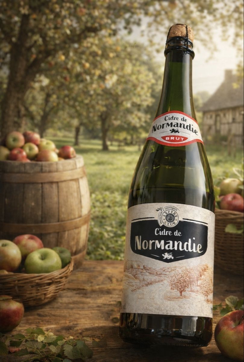 Bevande alcoliche: Cidre de Normandie brut – Nuovo e nell'imballaggio originale da St-Prex venduto da mar_f6t6
