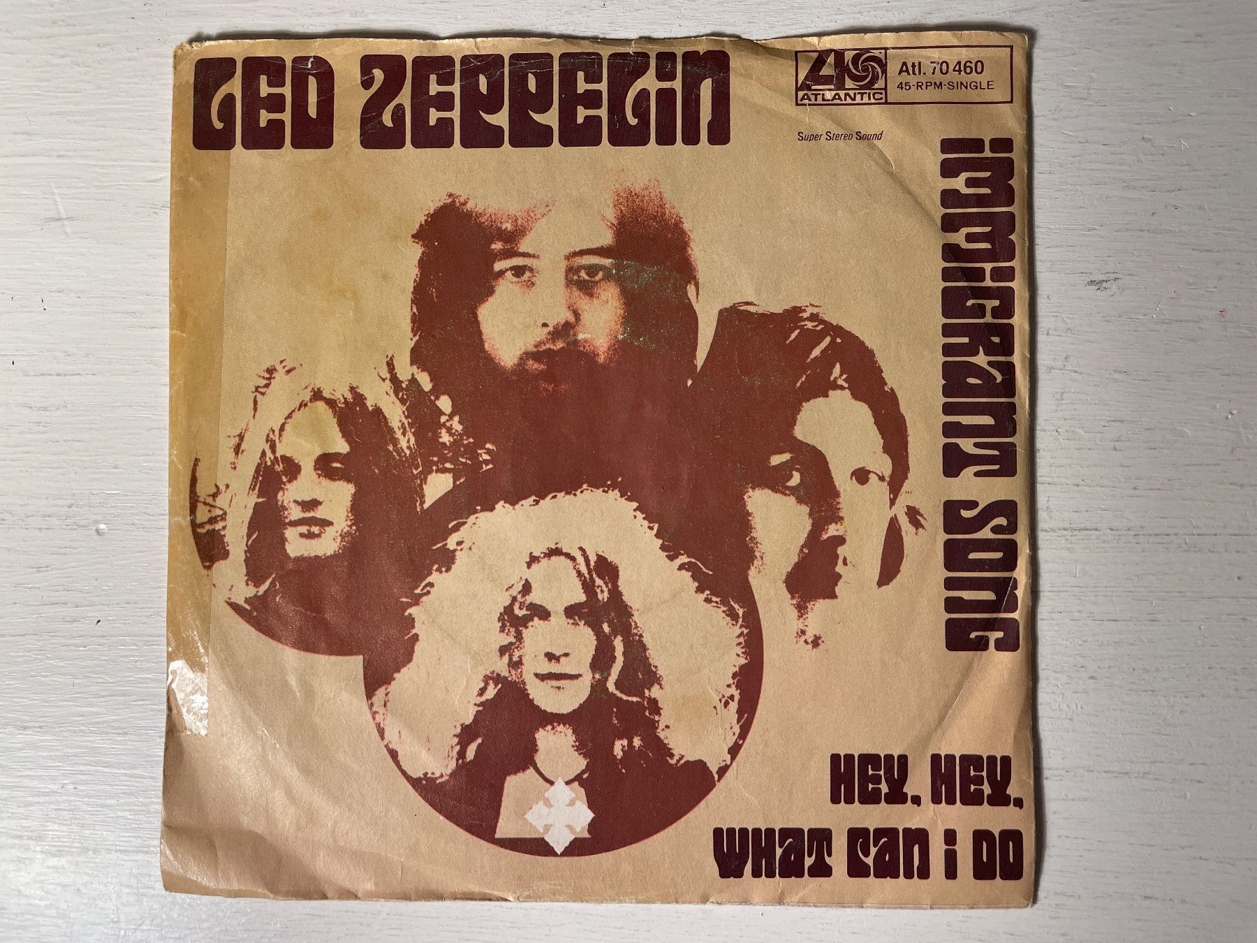 Dischi in vinile: Led Zeppelin - Immigrant Song - 7" Single, 1970 – Usato da Zürich venduto da Andy_t71