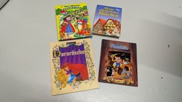 Märchenbücher Sammlung - Dornröschen, Puzzlebuch, Pinnocchio