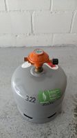 Gasflasche 2kg mit Ventil aus Norwegen