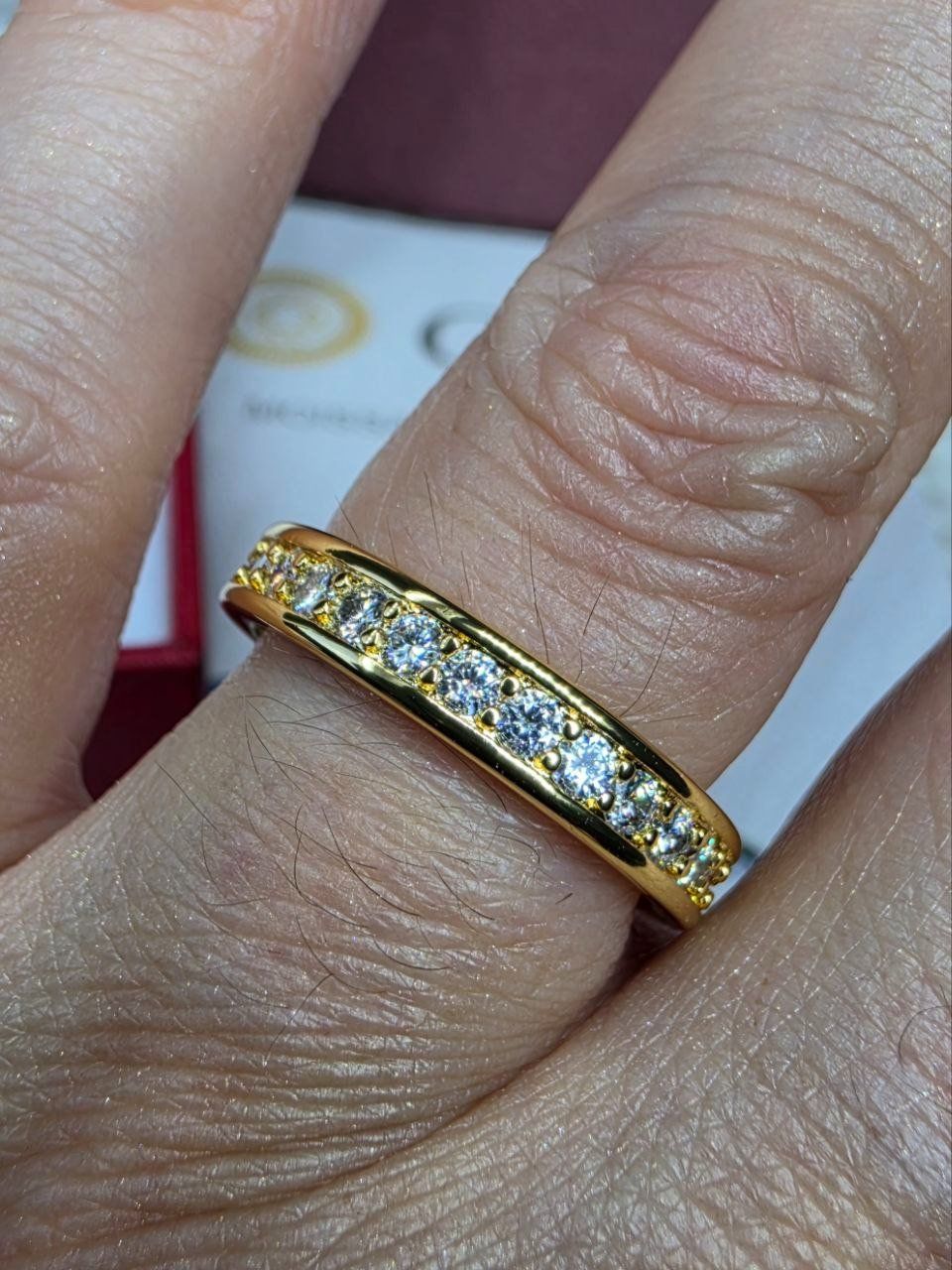 Bagues: Bague argent avec diamants de moissanite certifiés GRA – Neuf avec emballage d'origine à Reconvilier par Tsma67 6