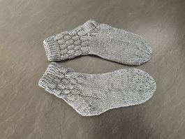 Handgestrickte Kindersocken Gr.30/31 Fusslänge ca. 18 cm