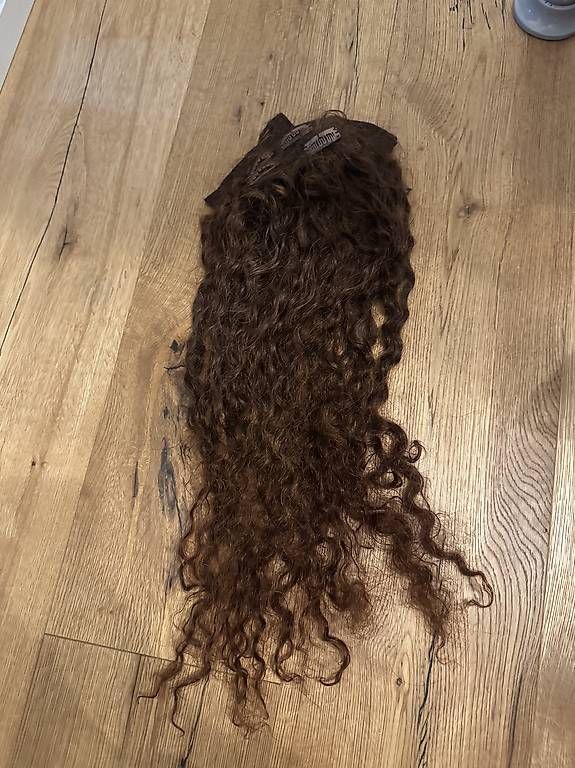 Parrucche: Curly Echthaar  Clip-in-Extensions-Set – Usato da Weiach venduto da cor_2sss 2