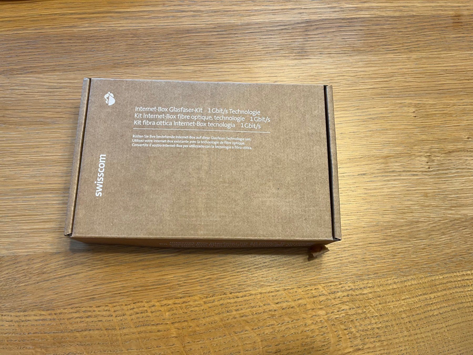 Unità & Adattatore: Swisscom Kit Conversion Swisscom-Box fiibre optique BLEU – Nuovo e nell'imballaggio originale da Pully venduto da bge_ 1