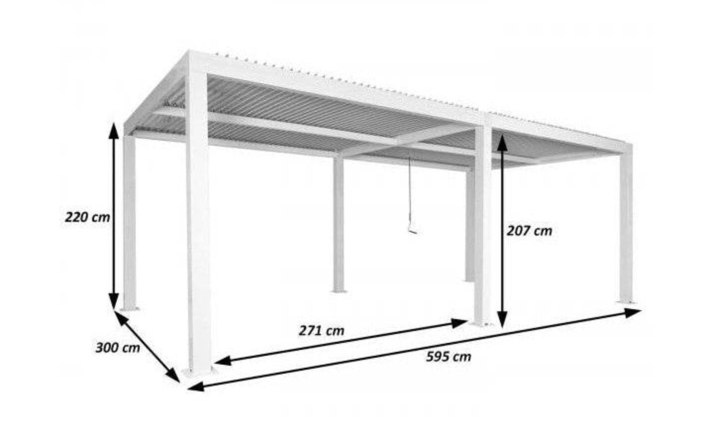 Casette da giardino & serre: Pergola HWC-L46, Gartenpavillon - Gratis Versand – Nuovo e nell'imballaggio originale da Kleinwangen venduto da meinwarenkorb.ch 1