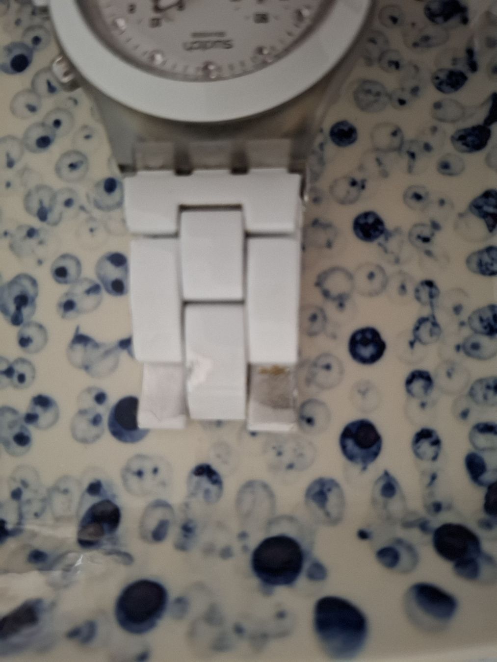 Swatch Orologi: Swatch Diaphane Chronograph White Used Ladies Watch – Usato da Leysin venduto da Libelluli 3