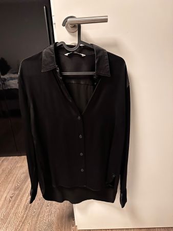 Zara Bluse schwarz XS elegant wie neu
