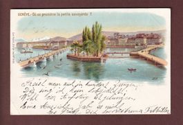 GENEVE Oû est la petite savoyarde ? - 1901 // pli d'angle //
