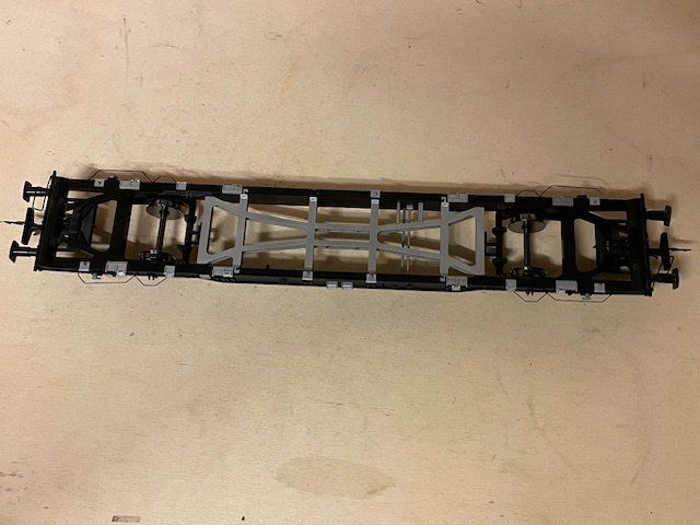 Lenz Modelleisenbahnen: Containertragwagen Creanorm Spur 0 – Gebraucht aus Rudolfstetten von Rrst1968 2