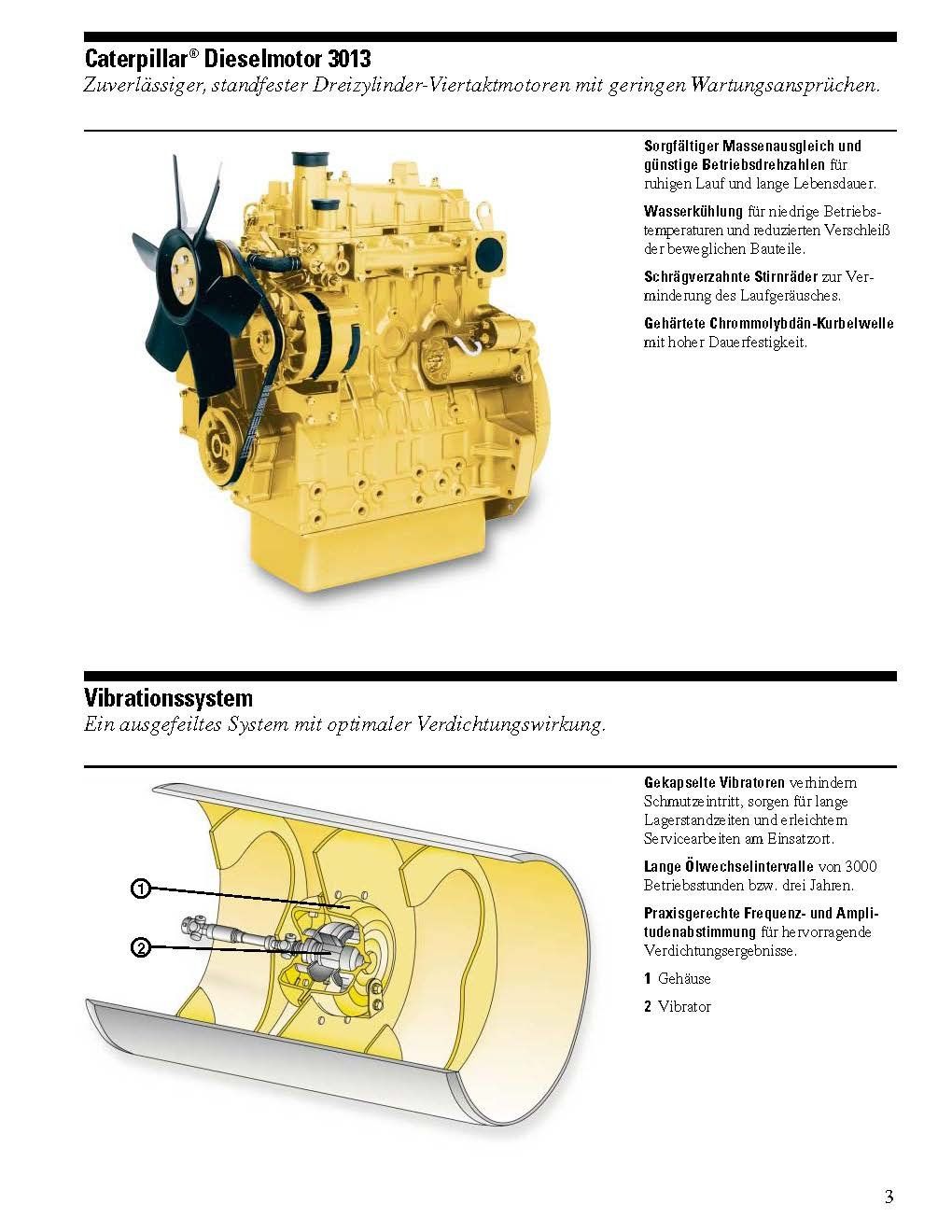Tutte le macchine: Tandem-Vibrationswalze Caterpillar CB-214D – Usato da Riedtwil venduto da wiederverwendung 7