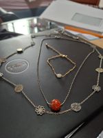 Lot de bijoux fantaisie collier et bracelet 