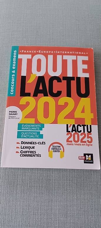 Bücher: Toute l'Actu 2024/2025 – Gebraucht aus GENEVE von NathalieI01