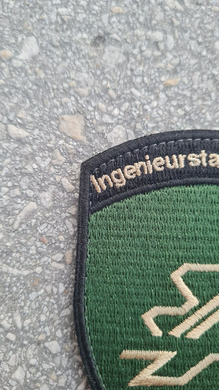 Schweizer Armee Patches: CH Armee / Badge / "Ingenieurstab Luftwaffe" / Abzeichen – Neu (gemäss Beschreibung) aus Safenwil von TOMLUK 2