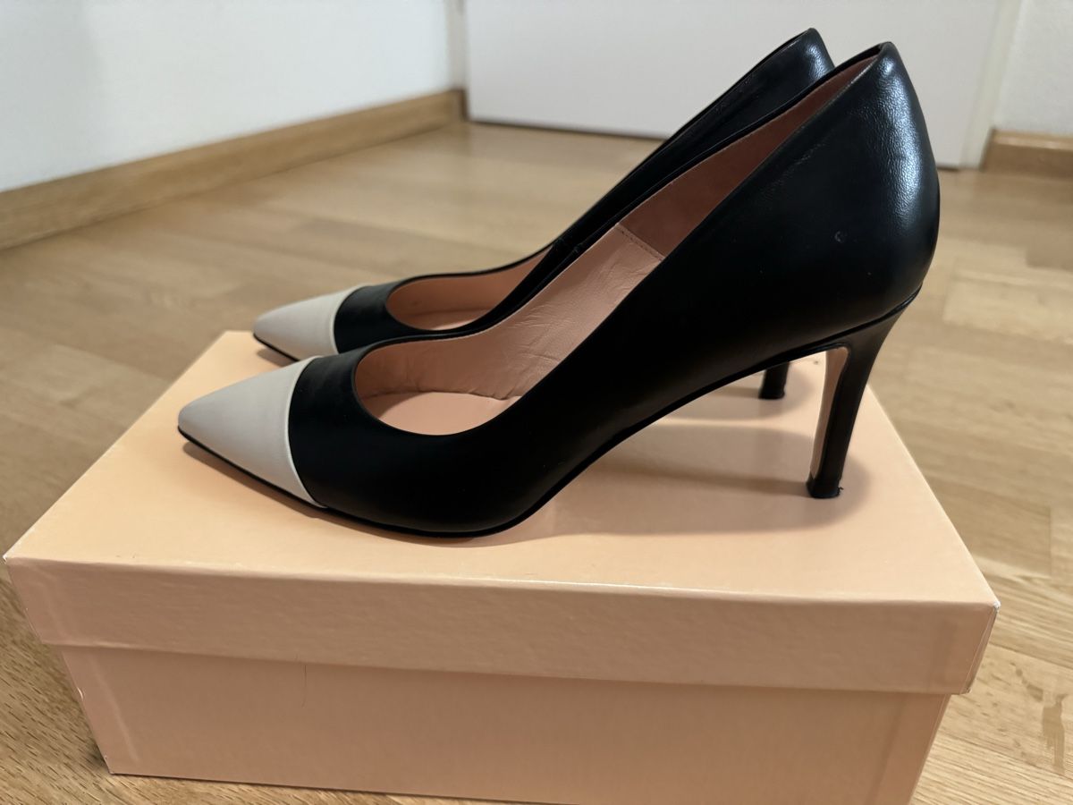 Damenschuhe: Damenschuhe, Pumps Gr.38, Leder, neuwertig – Gebraucht aus Aesch BL von Micimacko-4
