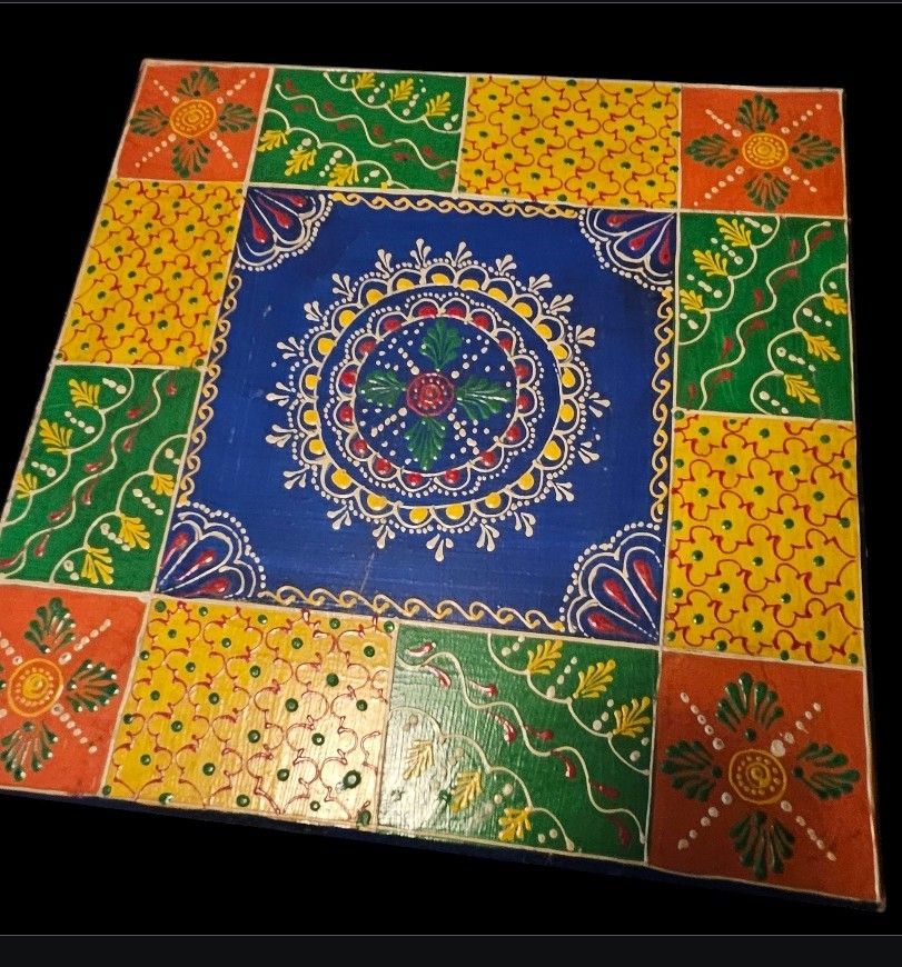 Tavoli: Table basse Indienne en bois – Nuovo e nell'imballaggio originale da Vernier venduto da 19pigments 2