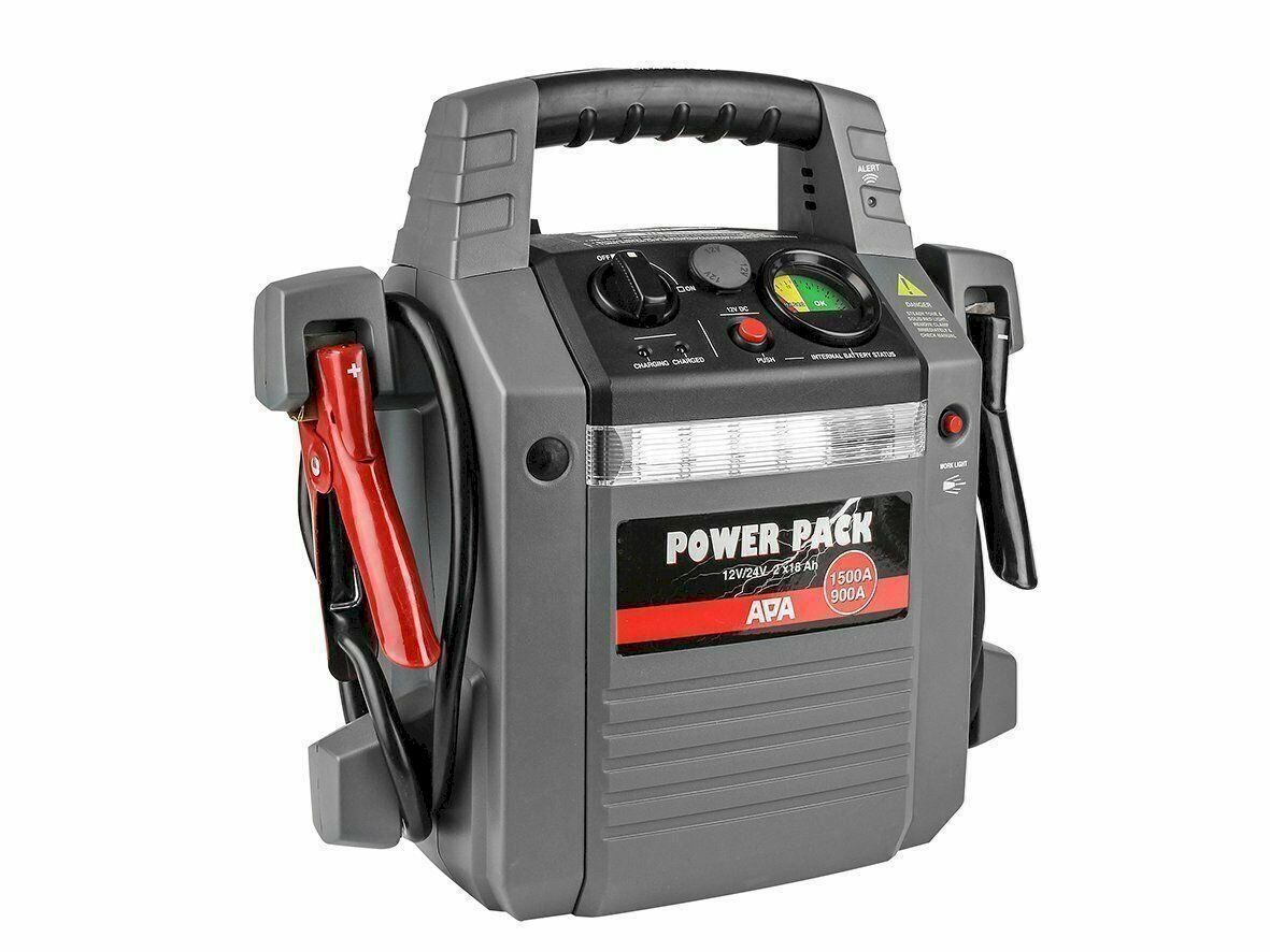 Batterie-Ladegeräte: APA Power Pack Starthilfe 900/1500A – Neu und originalverpackt aus Bottighofen von zaap