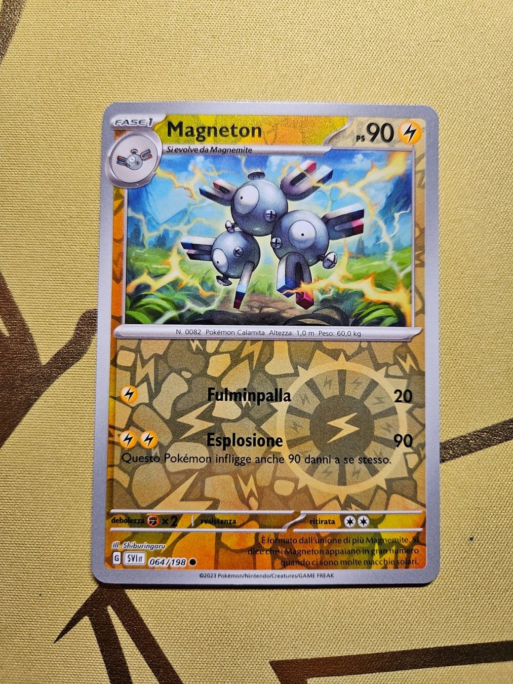 Pokémon Carte collezionabili: Scarlet & Violet - Magneton – Usato da Bellinzona venduto da Pokemarco