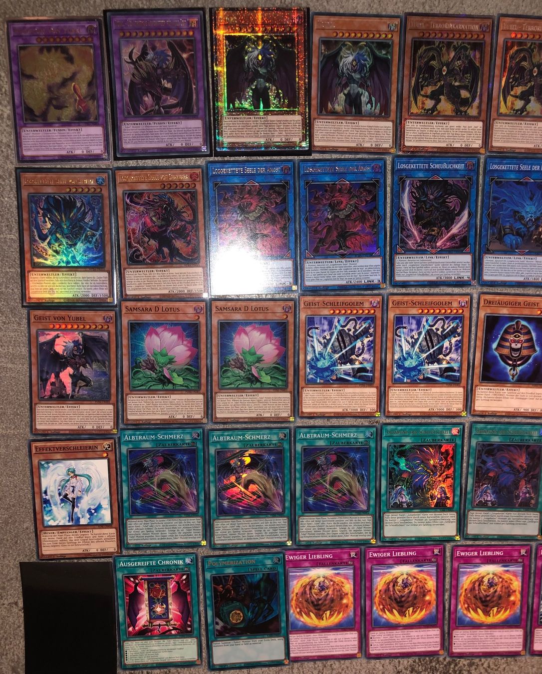 Yugioh Carte collezionabili: YuGiOh Yubel / Losgekettet Deck – Usato da Altstätten SG venduto da ChangeMaker 1