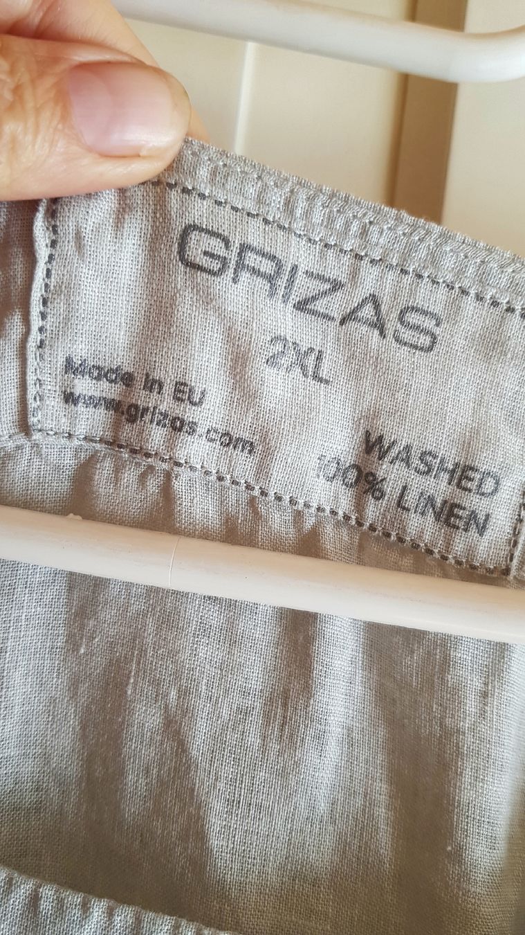 Kleider: Leinenkleid Grizas Gr 44 2XL Mint – Neu (gemäss Beschreibung) aus Menznau von Valinor 5