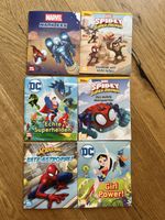 6 Minibücher: Marvel, Spidey und DC - Superhelden