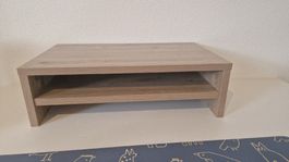 Wooden Monitor Stand Riser, 2-Tier Shelf, Great Condition!